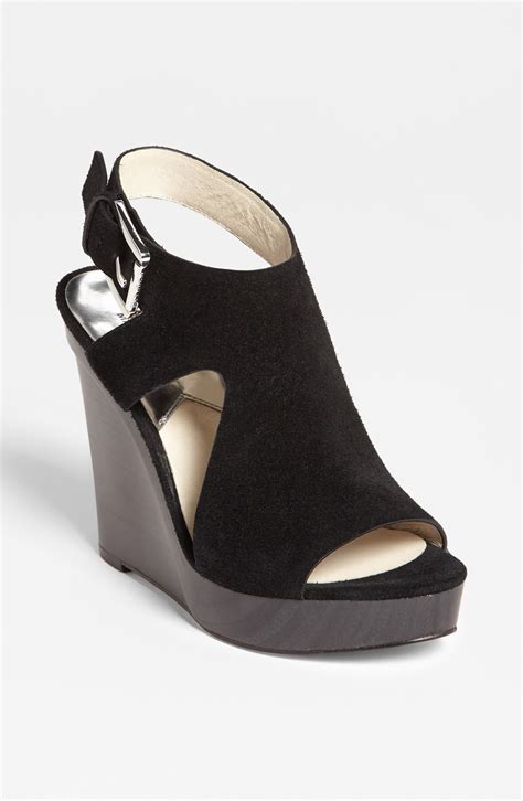 michael kors josephine suede|Michael Michael Kors Womens Josephine Wedge.